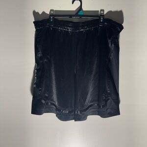 AND1 Black Athletic Shorts Size XL Basketball Training Shorts